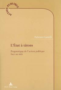 L'Etat à tâtons : pragmatique de l'action publique face au sida