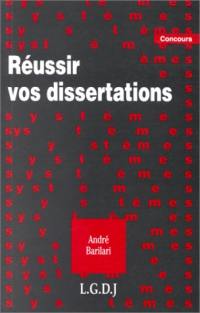 Réussir vos dissertations