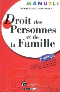 Droit des personnes et de la famille