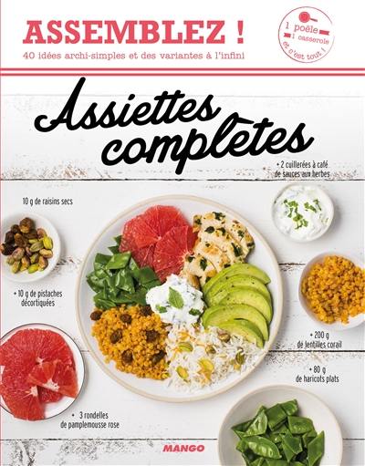 Assiettes complètes