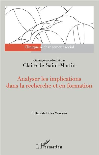 Analyser les implications dans la recherche et en formation