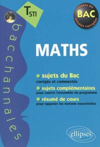 Mathématiques T STI