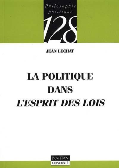 La politique dans l'Esprit des lois