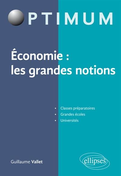 Economie : les grandes notions