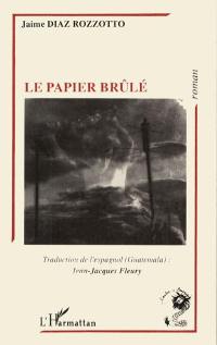 Le papier brûlé