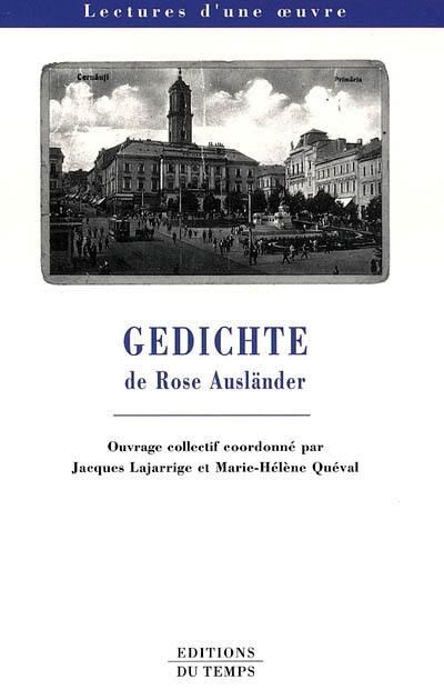 Gedichte de Rose Ausländer