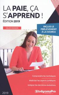 La paie, ça s'apprend : 2019 : inclus le prélèvement à la source