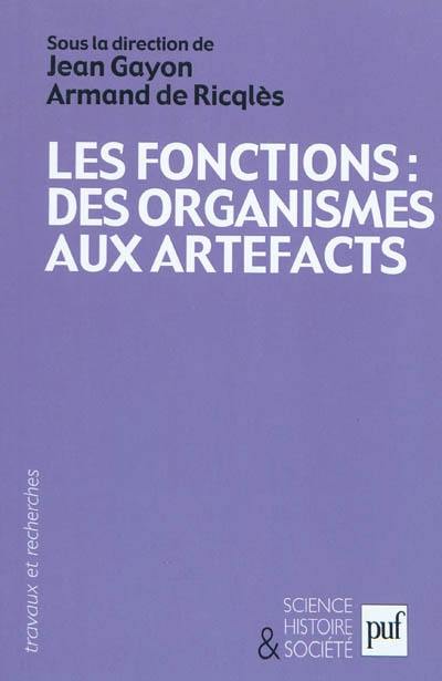 Les fonctions : des organismes aux artefacts