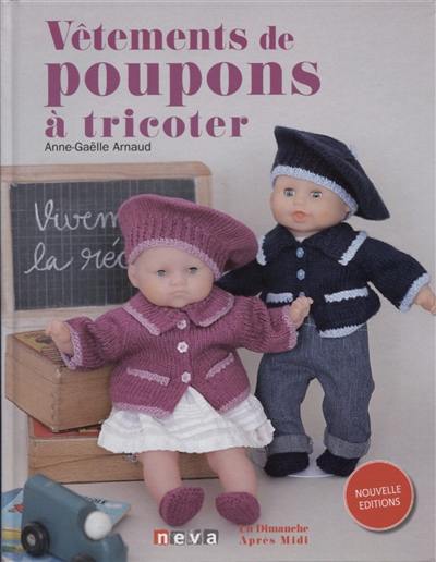 Vêtements de poupons à tricoter