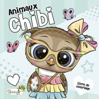 Animaux chibi : livre de coloriage