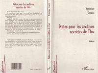 Notes pour les archives secrètes de Tlov