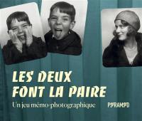 Les deux font la paire : un jeu mémo-photographique