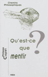 Qu'est-ce que mentir ?