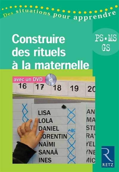 Construire des rituels à la maternelle : PS, MS, GS