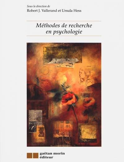 Méthodes de recherche en psychologie