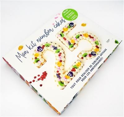 Mon kit number cakes : tout pour réaliser de sublimes gateaux pour les anniversaires !