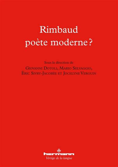 Rimbaud poète moderne ?