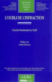 L'oubli de l'infraction