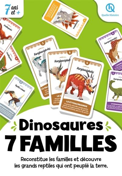 Les dinosaures : 7 familles