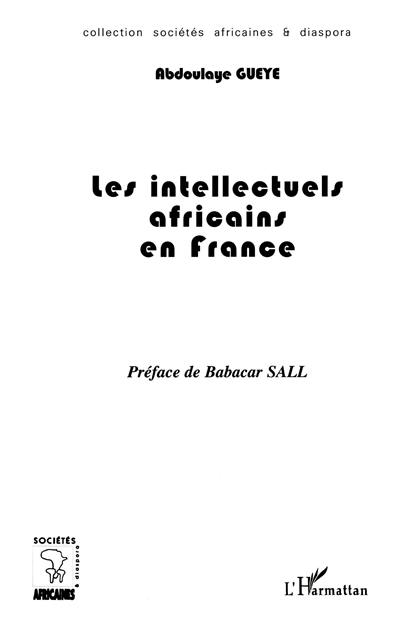 Les intellectuels africains en France