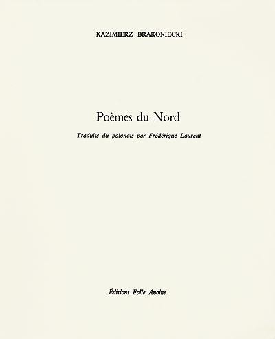 Poèmes du Nord