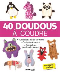 40 doudous à coudre