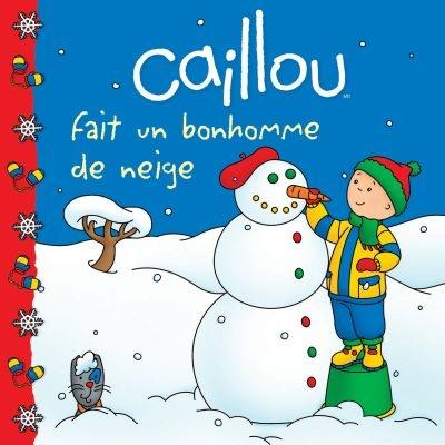 Caillou fait un bonhomme de neige