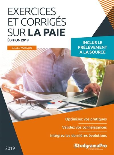 Exercices et corrigés sur la paie