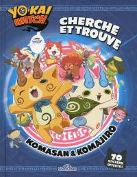 Yo-kai watch : cherche et trouve Komasan & Komajiro