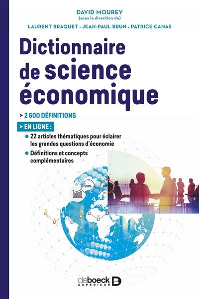 Dictionnaire de science économique