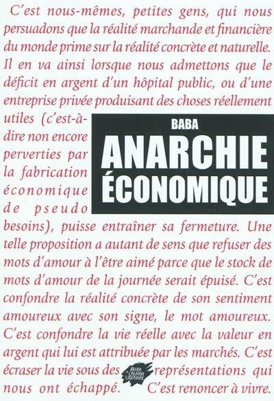 Anarchie économique