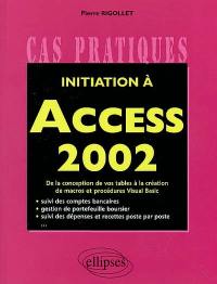 Initiation à Access 2002