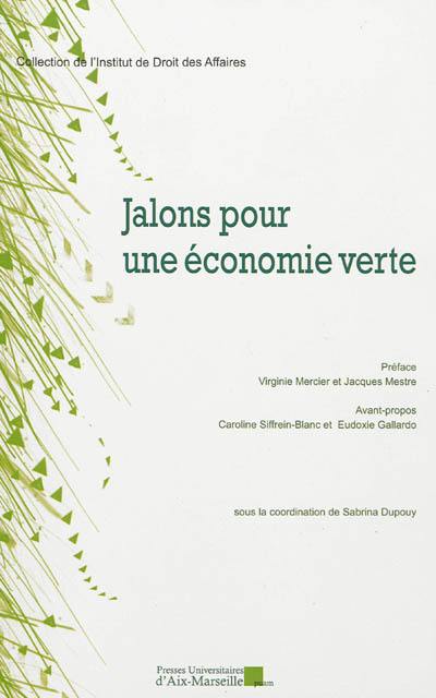 Jalons pour une économie verte