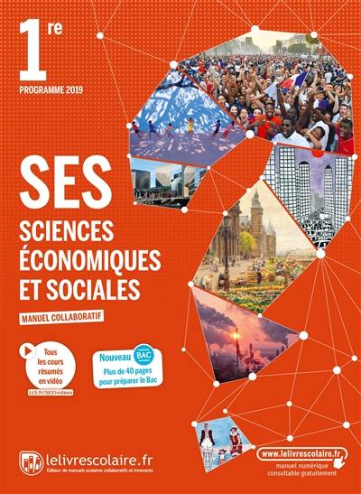 SES, sciences économiques et sociales 1re : programme 2019