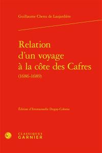 Relation d'un voyage à la côte des Cafres : 1686-1689