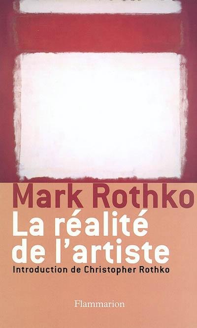 La réalité de l'artiste