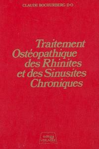 Traitement ostéopathique des rhinites et des sinusites chroniques