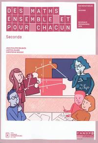 Des maths ensemble et pour chacun, seconde : nouveaux programmes 2019