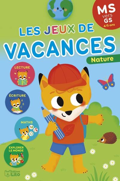 Les jeux de vacances : MS vers GS, 4-5 ans : nature