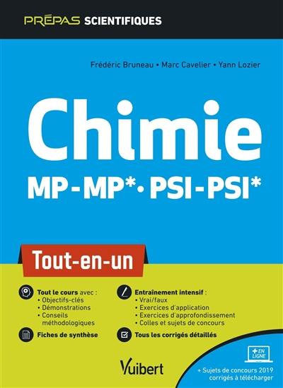 Chimie MP, MP*, PSI, PSI* : tout-en-un