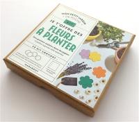 Je t'offre des fleurs à planter : kit mon petit jardin de poche : des graines cachées dans du papier et prêtes à germer sitôt enterrées