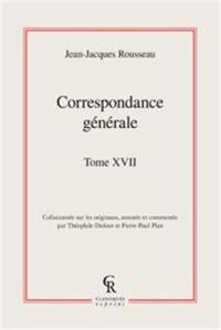 Correspondance générale. Vol. 17