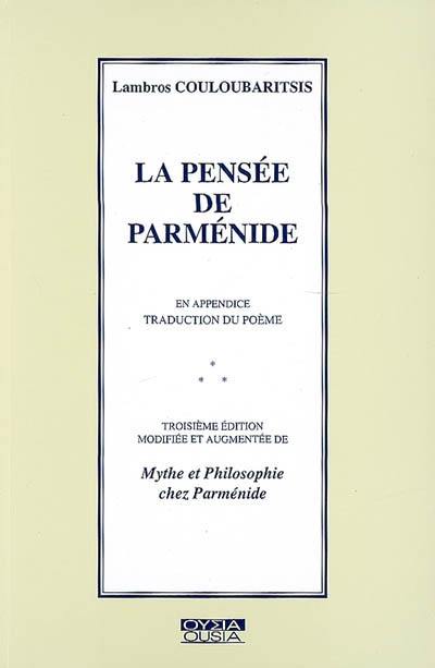 La pensée de Parménide