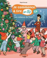 Je commence à lire en BD. Les cadeaux de Noël : CP