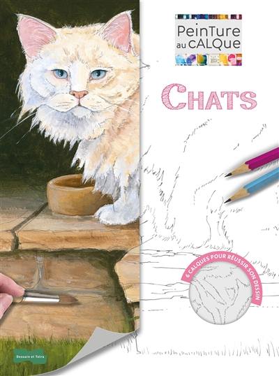 Chats à l'aquarelle