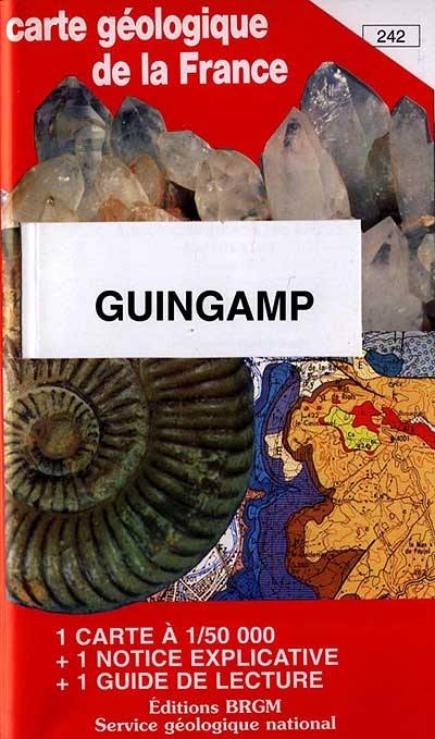 Guingamp : carte géologique de la France à 1/50 000, 242