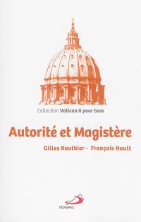 Autorité et magistère