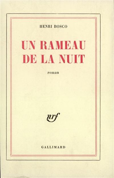 Un rameau de la nuit