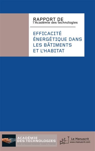 Efficacité énergétique dans les bâtiments et l'habitat