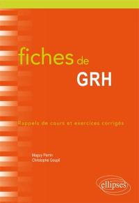 Fiches de GRH : rappels de cours et exercices corrigés